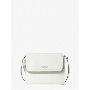 Kate Spade Optic White Leather Run Around Crossbody Bag